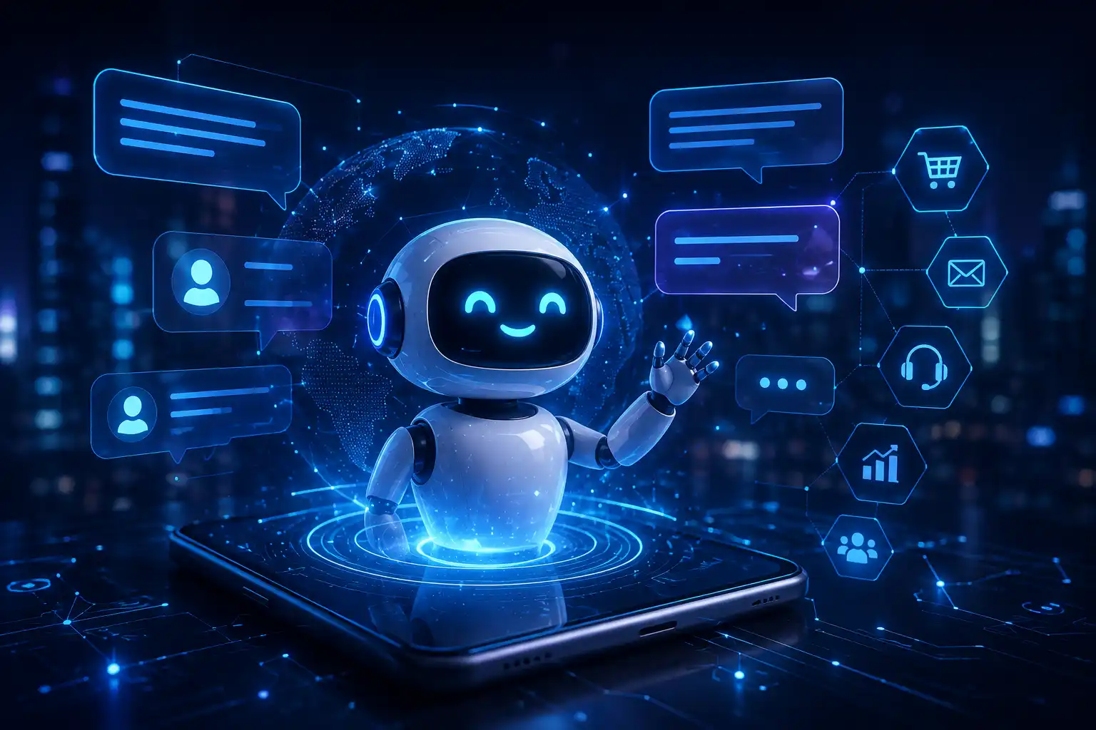 Ce este un chatbot? Tipuri, avantaje și utilizări pentru companii