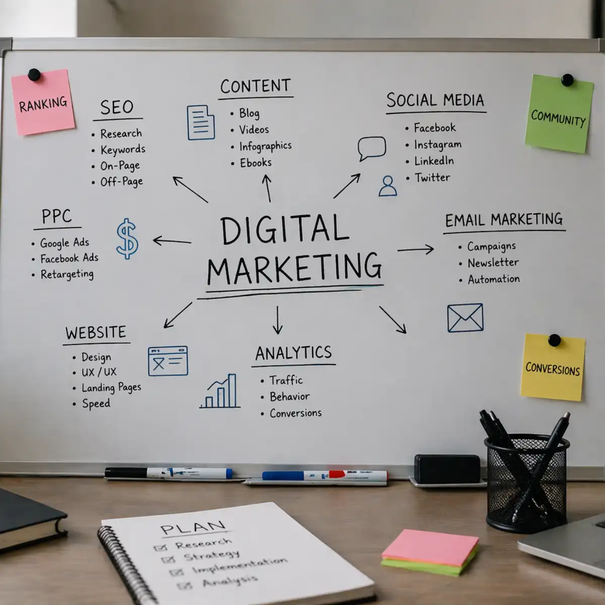 Cum îți poți îmbunătăți strategia de marketing digital?