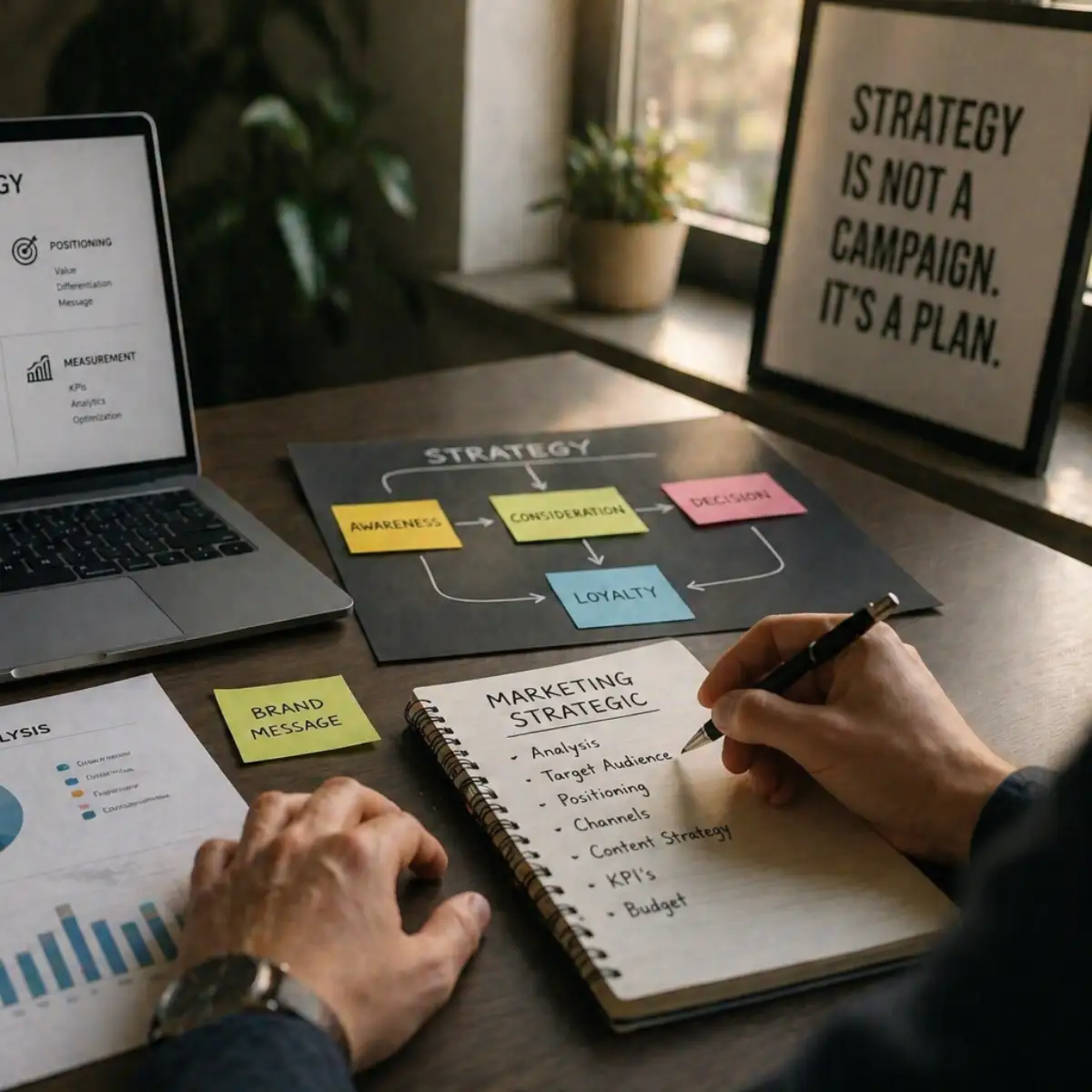 Cum te ajută marketingul strategic să îți crești vânzările constant