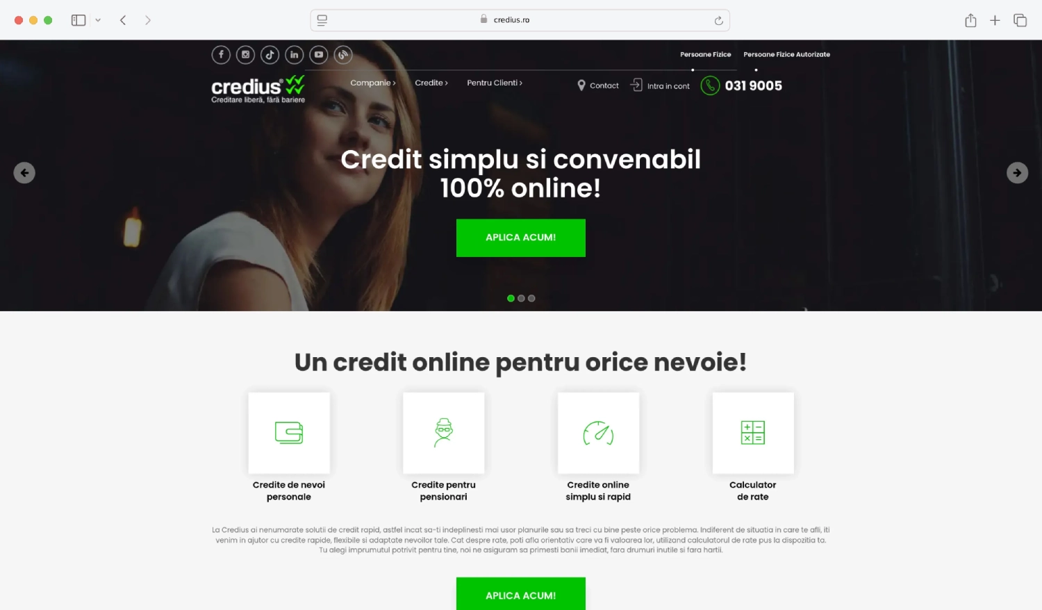 Credius — De la nume la renume — strategie 360° pentru un IFN