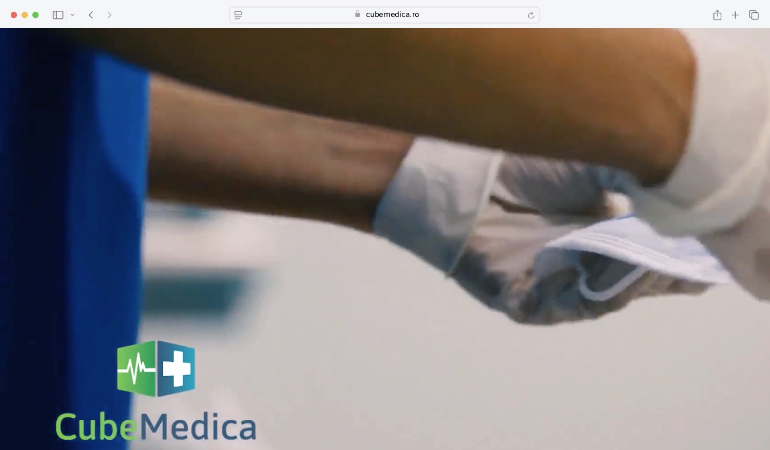 Cube Medica — Brand B2B credibil în producția de echipamente medicale