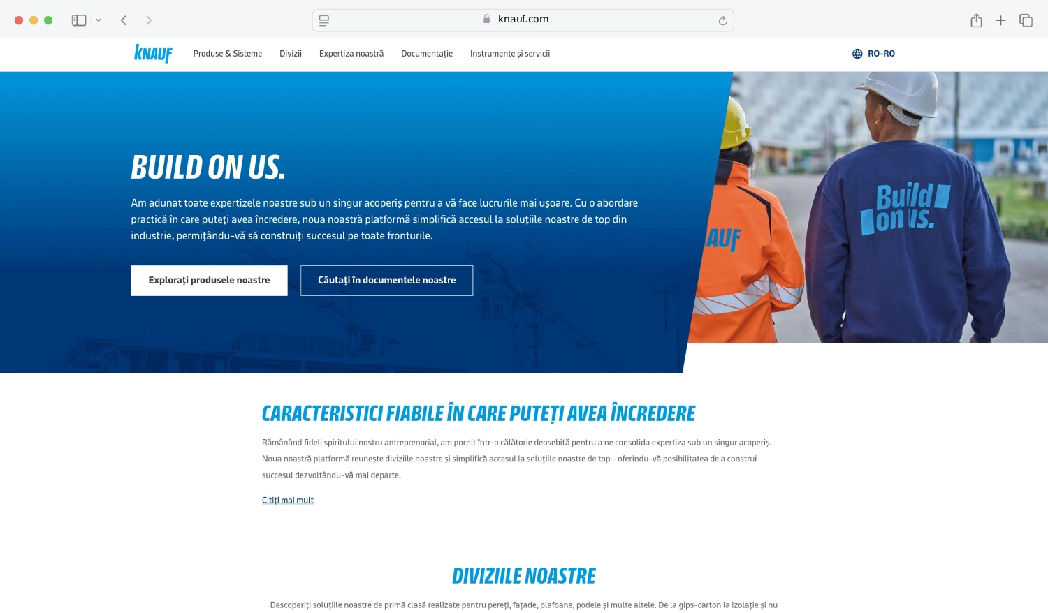 Knauf — Platformă custom după modelul german, adaptată local