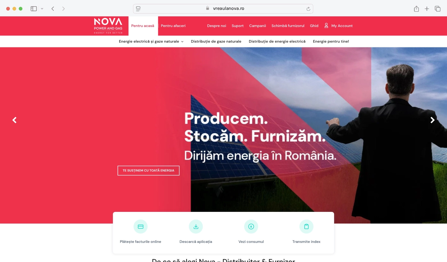 Nova Power & Gas — Strategie 360° pentru transformarea Nova din B2B local în brand național B2C